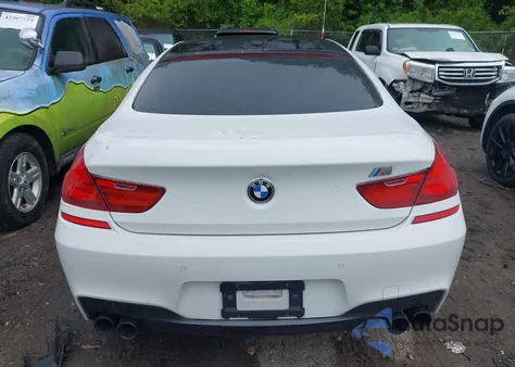 2013 BMW 650I Gran Coupe из США, поврежденный, VIN WBA6B2C50DD128385